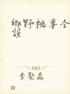 乡野桃事全文小说
