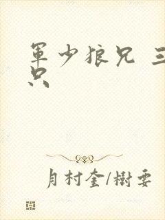 军少狼兄 三两只