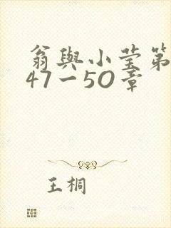 翁与小莹第十部47一5O章