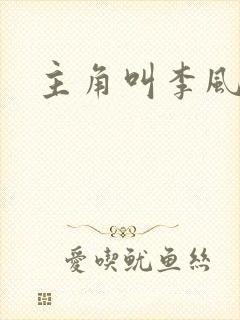 主角叫李风起