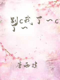 别c我了～c烂了～