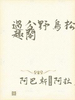过分野鸟松米笔趣阁
