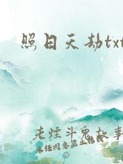 照日天劫txt