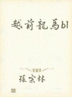 越前龙马bl