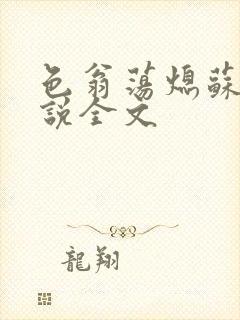 色翁荡熄苏钥小说全文