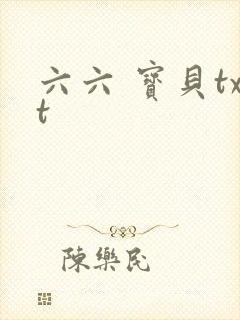 六六 宝贝txt