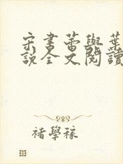 宋书蕾与叶临小说全文阅读