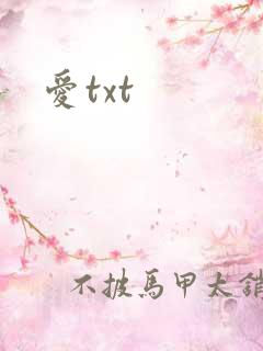 爱txt