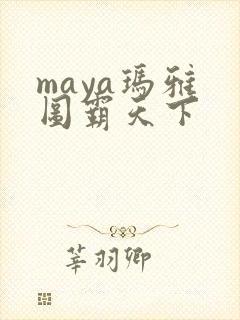 maya玛雅 图霸天下