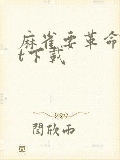 麻雀要革命txt下载