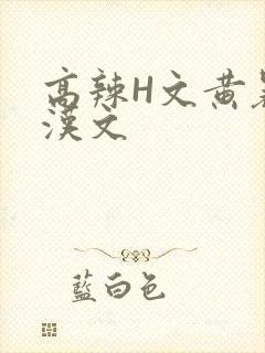 高辣H文黄暴糙汉文