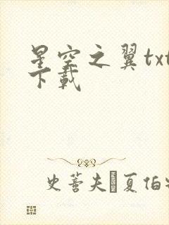 星空之翼txt下载