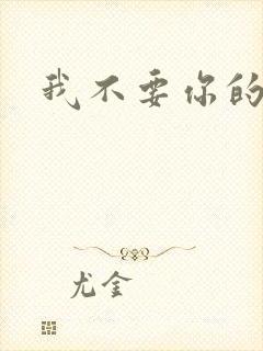 我不要你的承诺