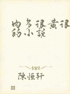 肉多很黄很细致的小说