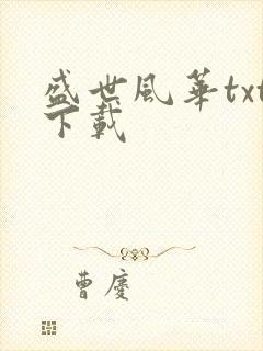 盛世风华txt下载