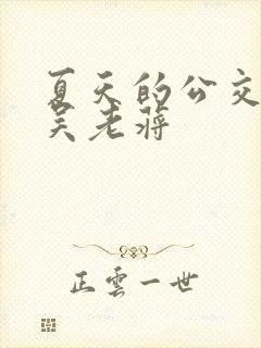 夏天的公交车老吴老蒋