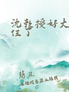 沈教授好大含不住了