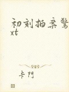 初刻拍案惊奇txt