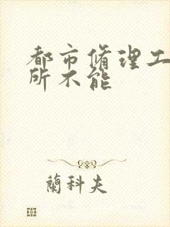 都市修理工之无所不能