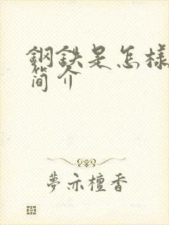 钢铁是怎样炼成简介