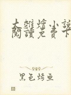 大杂烩小说全集阅读免费下载