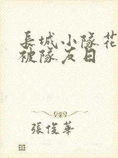 长城小队花木兰被队友日