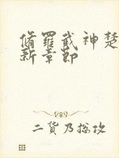 修罗武神楚枫最新章节