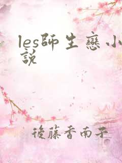 les师生恋小说