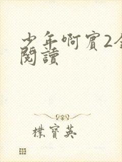 少年啊宾2全文阅读