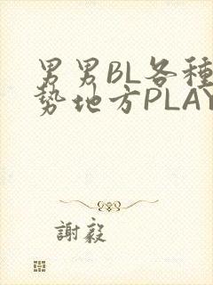 男男BL各种姿势地方PLAY文