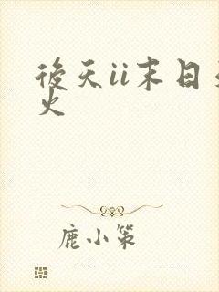 后天ii末日天火