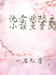 沈念慈陆之天的小说免费阅读