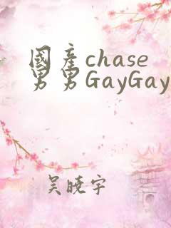 国产chase男男GayGay