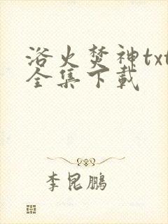 浴火焚神txt全集下载