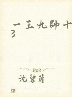 一王九帅十二宫3