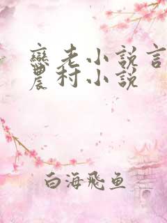 恋老小说言情网农村小说