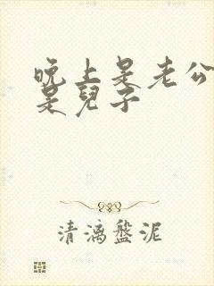 晚上是老公白天是儿子