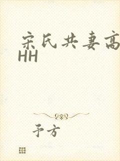 宋氏共妻高黄HHH