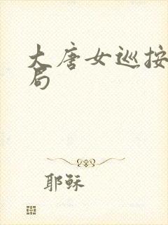 大唐女巡按大结局