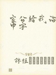 家公给我治疗5中字