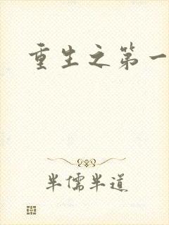 重生之第一名媛