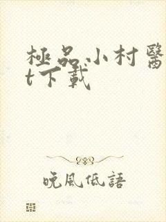 极品小村医txt下载