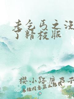 老乞丐之没完没了精校版