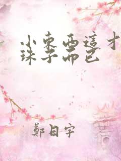 小东西这才一颗珠子而已