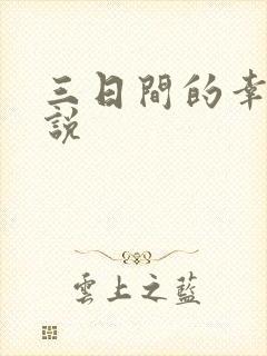 三日间的幸福小说