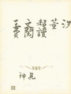 王文超董汐瑜免费阅读