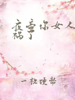 夜帝你女人又闯祸了