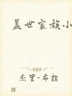 盖世家族小说