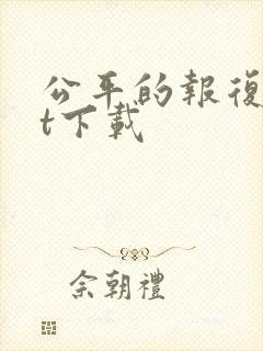 公平的报复txt下载
