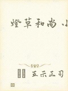 灯草和尚 小说